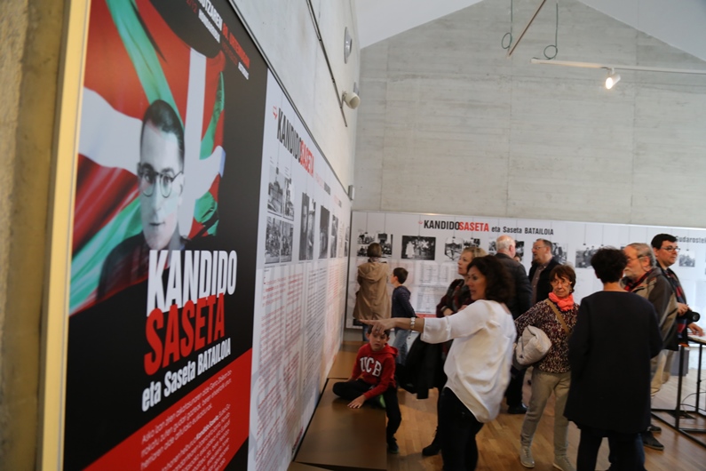 Exposición sobre Kandido Saseta en ARMA PLAZA